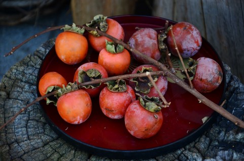 柿を柔らかくする方法と硬いまま長く保存する方法